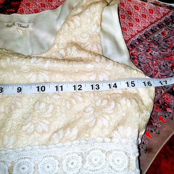 Hem & Thread Cream Knit Dress - Picture 6 of 10